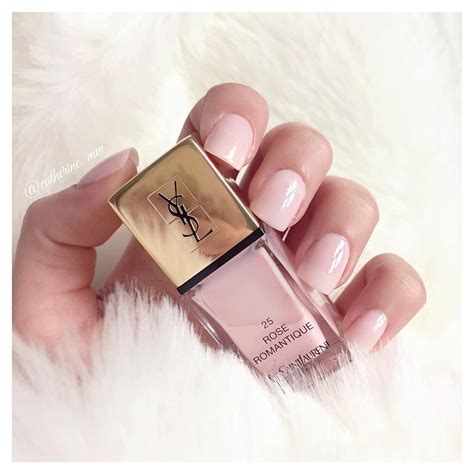 yves saint laurent nail polish rose romantique|who carries ysl nail polish.